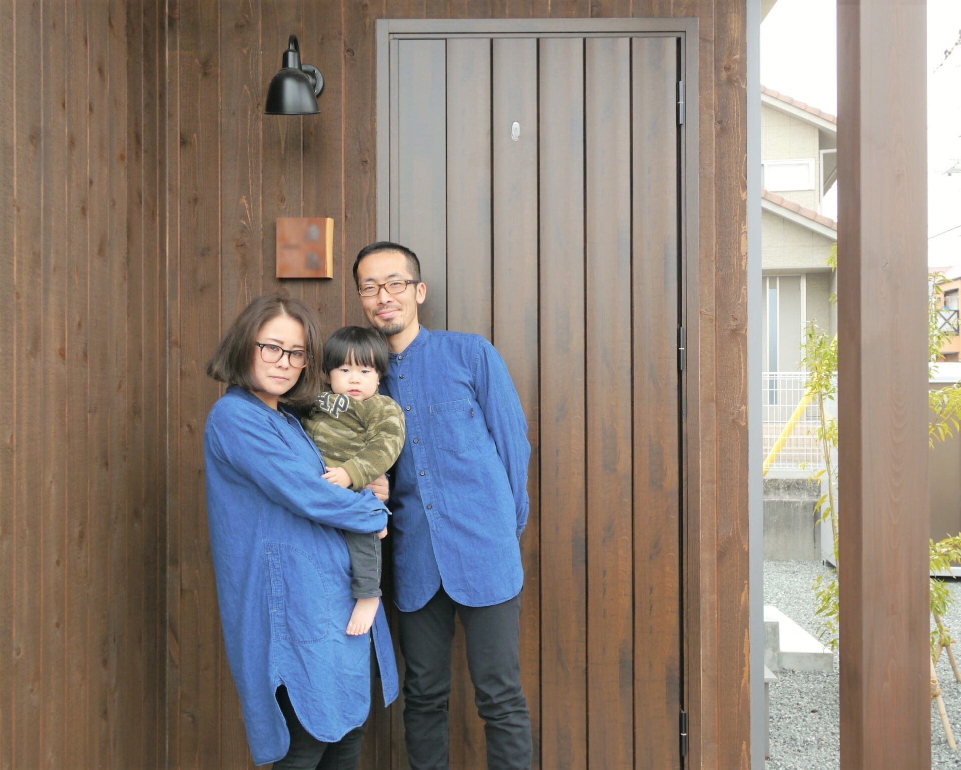 音楽とゆれる炎が心地良い、どこにいても家族を感じられる家