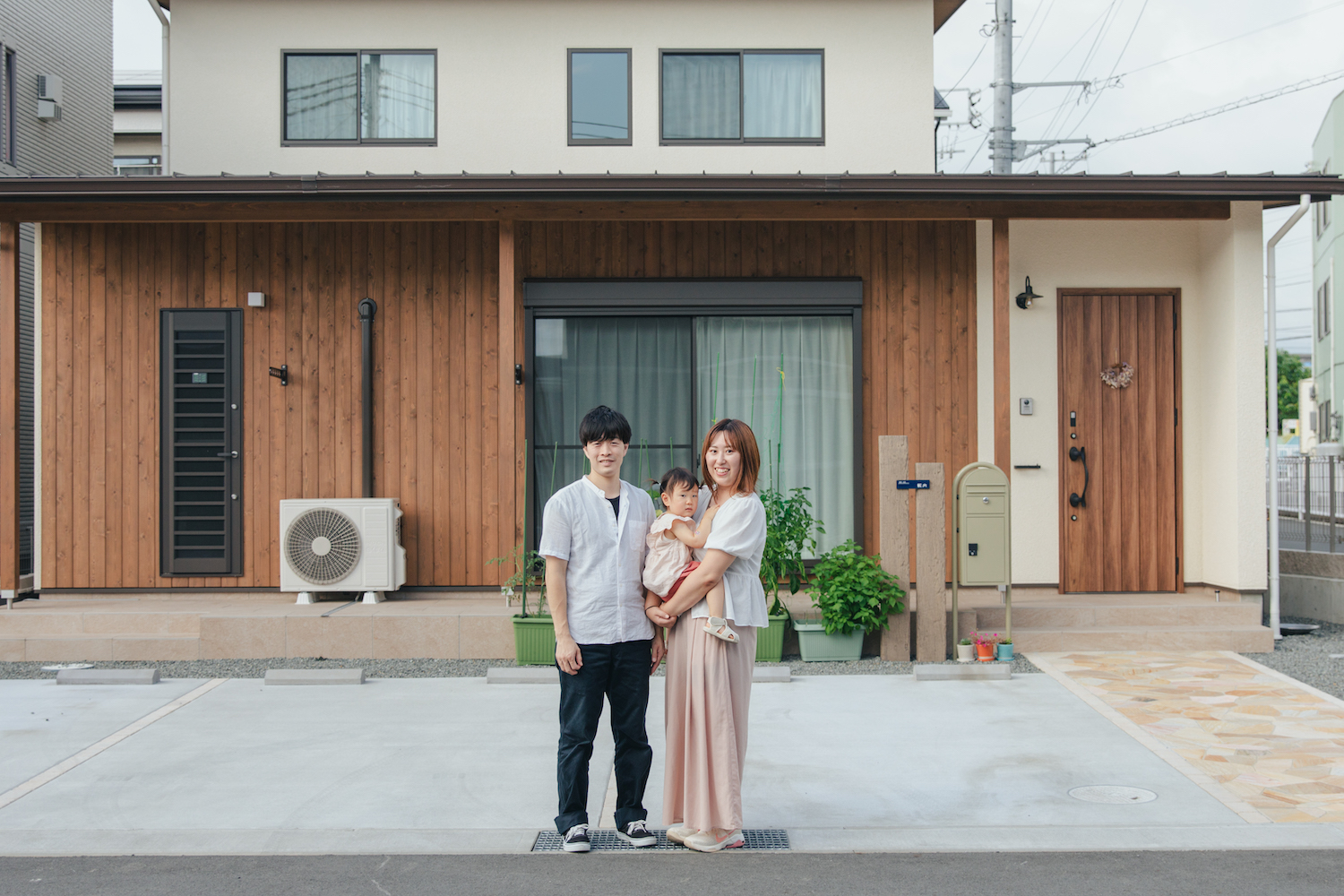家づくりの思い出と共に憧れが形になった木の家