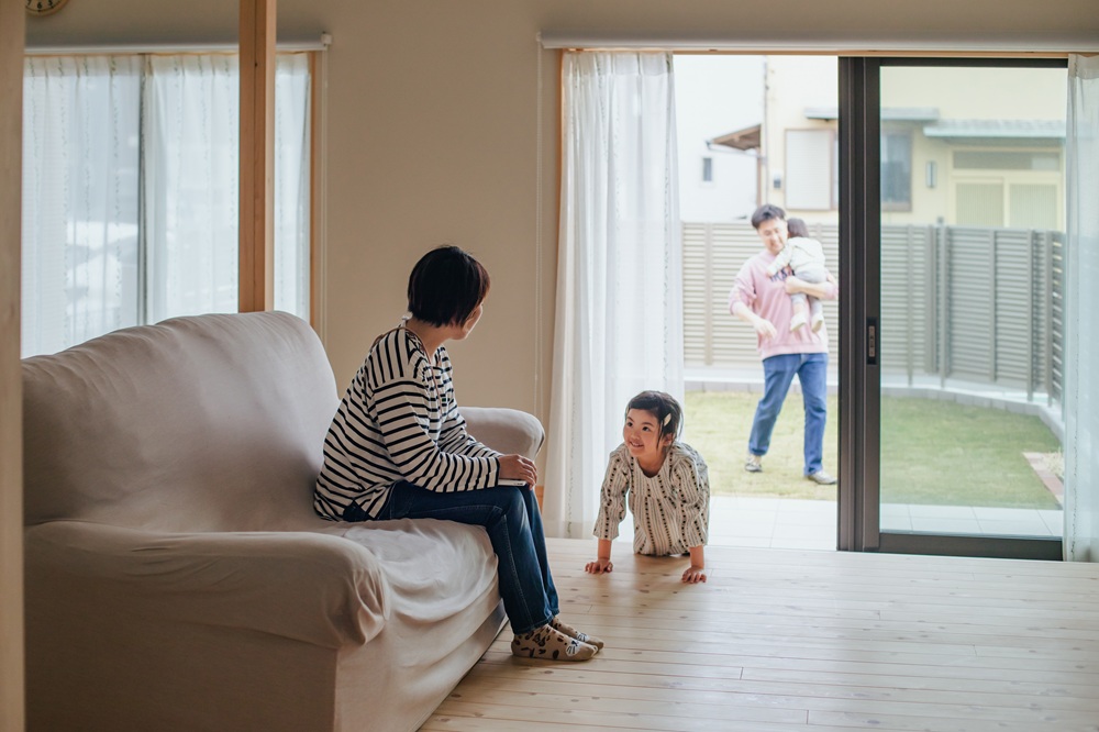 家族団欒のひと時