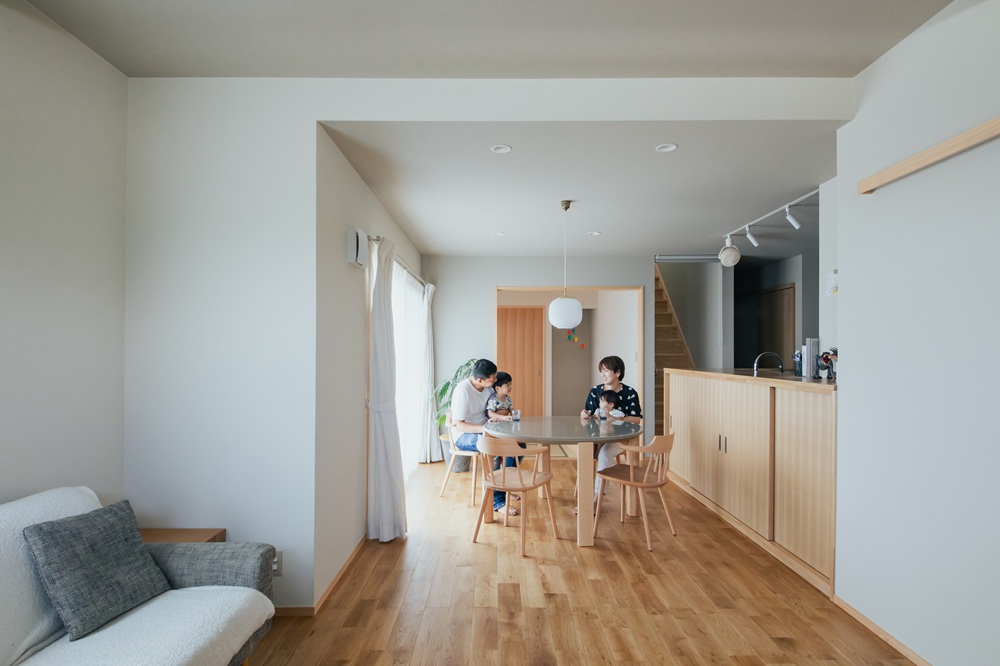 つながりを大切に、家族が安らぐ住まい