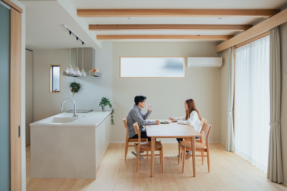 結婚と同時に叶えた、理想の家づくり